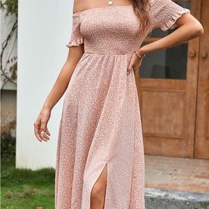 CUPSHE Off-The-Shoulder Dress NWT